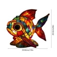 thumbnail image 2 of Resin Animal Night Light, LED Art Sculpture with Soft Glow, Handcrafted Desktop Decoration for Bedroom Living Room, Multi-Mode Lighting, USB or Battery Powered, Ideal Gift for Kids and Art Lovers, 2 of 5