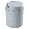 thumbnail image 1 of Mini bote de basura de escritorio de plástico con tapón de rosca para mini oficina, 1 of 5