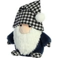 thumbnail image 6 of Aurora - Medium Black Holiday - 10" Vonwiley Gnome Navy - Festive Stuffed Animal, 6 of 6