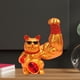 thumbnail image 4 of Figura de gato de la suerte con brazo musculoso, adorno de escritorio, colección decorativa, estatua de gato Oro, 4 of 7