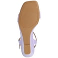 thumbnail image 6 of Journee Womens Clayr Ankle Strap Wedge Sandals, 6 of 10