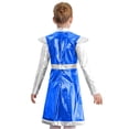 thumbnail image 2 of LiiYii Girls Space Alien Outfit Kids Astronaut Fancy Dress for Festival Holiday Birthday Theme Party Royal Blue 8, 2 of 7