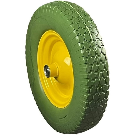 Universal Fit Wheelbarrow That Will Never go Flat (All Trail - Green)
