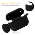 thumbnail image 2 of WASHWEPE Estuche Protector De Silicona Para Auriculares Con Cadena Magnética Y Correa Antirrobo Negro, 2 of 8