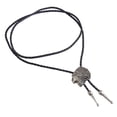 thumbnail image 3 of Collar Bolo de vaquero occidental vintage, Perfecl, Bronce, 4x3 cm, 100 cm, 3 of 8
