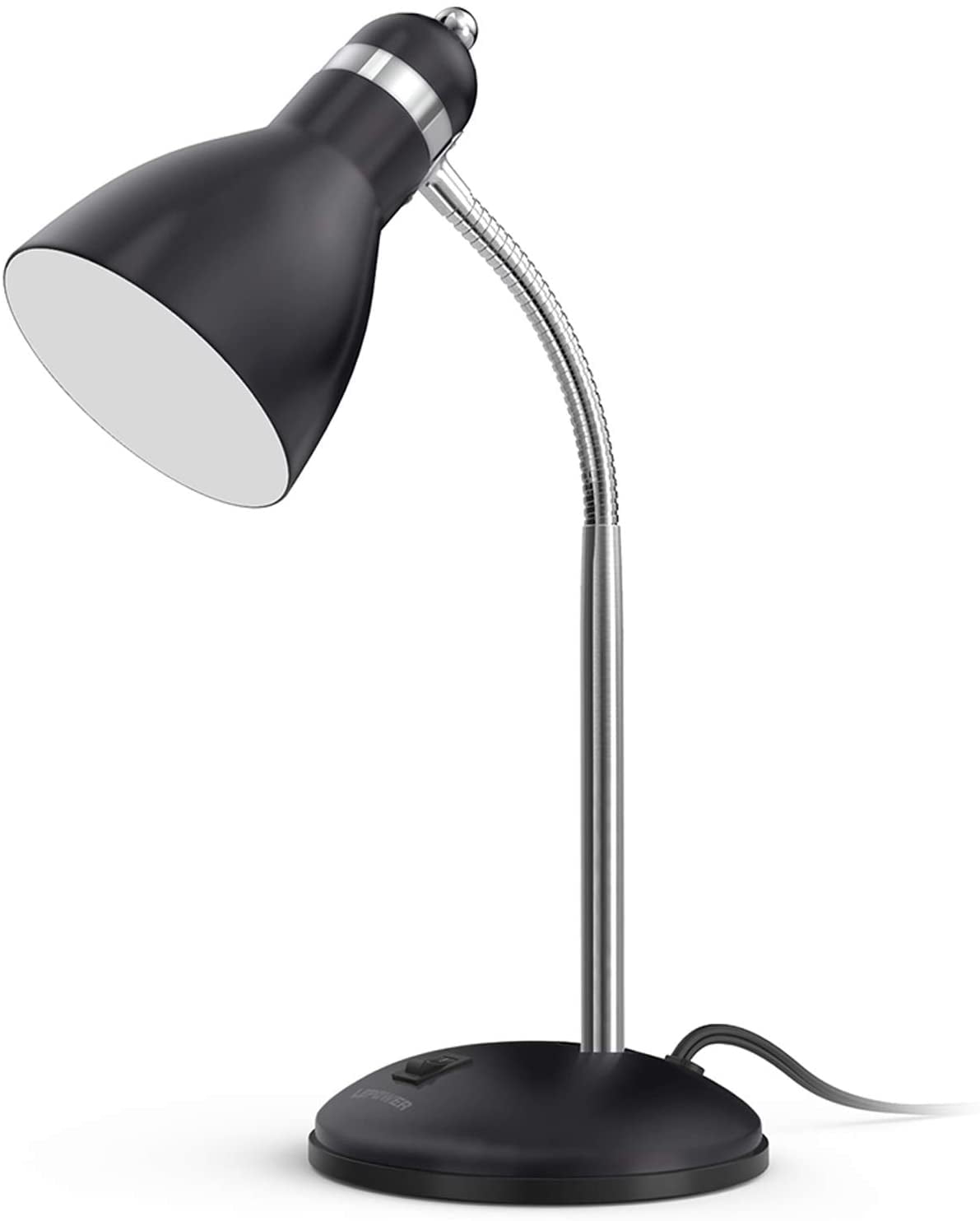 Lepower Metal Desk Lamp with Adjustable Gooseneck