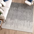 thumbnail image 6 of Addison Rugs Mayfield Premium Machine Washable Transitional Stripes Gray Rectangle Rug, 3' x 5', 6 of 6