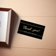 thumbnail image 4 of EIGTHTAIL50 Pcs Mini Thank You Cards Small Business Essentials Black, 4 of 8