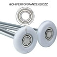 thumbnail image 5 of 12Pack 2 Inches Garage Door Rollers, 6200ZZ Bearing Nylon Garage Door Roller,for Residential and Commercial Garage Doors, 5 of 7