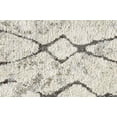 thumbnail image 4 of Feizy Kano Transitional Diamond, Ivory/Gray/Taupe, 1'6" x 1'6" Swatch Easy Care Stain Resistant Fade Resistant Global Distressed Design Carpet for Living Dining Bed Room, 4 of 7