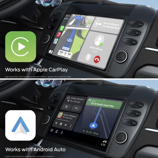 Monster Wireless Adapter for Apple CarPlay and Android Auto, Plug