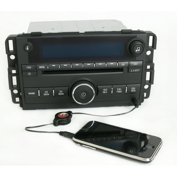 Restored Chevy Impala 2011-12 Radio AM FM mp3 CD Player w Aux Input 20955156 (Refurbished)