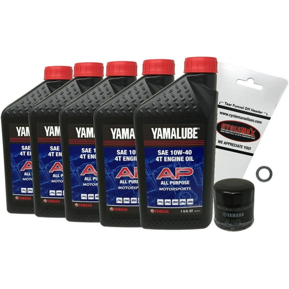 Cyclemax Genuine OEM 2015-2023 Yamaha MT-10 MT10 Oil Change Kit