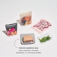 thumbnail image 3 of Bolsa de almacenamiento reutilizable de silicona W&P Porter Sandwich 1L Blush, 3 of 6