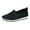 Black, variant on Vedolay Slip On Sneakers Women Women's Soft Flats Sneakers,Slip On Walking Lightweight Non-Slip Shoes,White 8