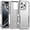 White, variant on for iPhone 16 Pro Case, [Shockproof] Military Grade Proof Protection [Dropproof] Rugged Protective Heavy Duty Phone Case Cover for iPhone 16 Pro (White)