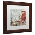 thumbnail image 3 of Trademark Fine Art "Restaurant Seafood II" Canvas Art by Color Bakery White Matte, Wood Frame, 3 of 4