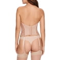 thumbnail image 2 of Va Bien Womens Lacey Strapless Bustier Style-7474, 2 of 3