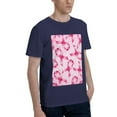 thumbnail image 2 of Bingfone Breast Cancer Ribbons Awareness Men'S Loose Fit Short-Sleeve Pocket T-Shirt, 2 of 7