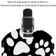thumbnail image 4 of Square 2Pack PU Leather Paw Cruise Luggage Tag with Privacy Cover and Name ID Tag for Travel Handbags Backpacks Luggage Tags, 4 of 6