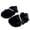 Black, variant on Fozruso Girls Winter Sneakers With Pearl Bow Soft Sole Outdoor Casual Shoes For Toddlers And Kids Warm Lined Non Rubber Sole Footwear For Girls Daily Wear,Sizes 6.5(1-1.5 Years)