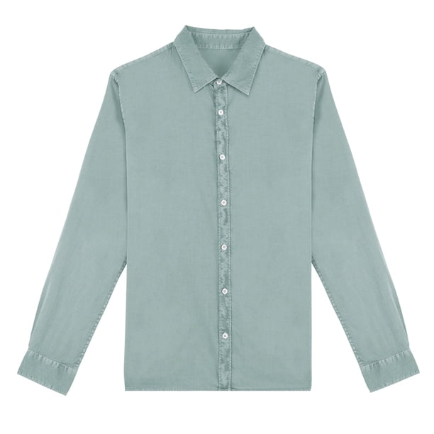 Native Spirit - Camisa de Manga Larga para Mujer (Verde Jade)