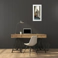 thumbnail image 3 of Duez, Ernest Ange 17x32 White Modern Wood Framed Museum Art Print Titled - A Reflective Moment, 3 of 4