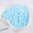 thumbnail image 1 of Blue 2 4mm Sweet Color Round Foam Ball Diy H made Slime Material Box Makeup Bucket, 1 of 5