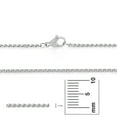 thumbnail image 3 of 3mm High-Polished Stainless Steel Flat Cuban Link Curb Chain Necklace, 29.5 inches + Gift Box, 3 of 7