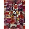 thumbnail image 2 of Klee, Paul 19x24 Black Ornate Wood Framed with Double Matting Museum Art Print Titled - Rose Garden, 2 of 4