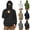 X01-Gray, variant on Men's Balaclava Hoodie Jacket with Face Mask Windproof Zip Up Hoodies Double Hooded Sweatshirt Outwear Athletic Coat Navy L