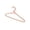 Rose Gold-RG Home Decor, variant on JJV Plastic Pearl Beaded Clothes Hanger with Mini Beads and Ribbon Arc Shaped Non Slip Shoulder Standard Size for Adults Women Dress, Evening Gown, Suits and Shirts