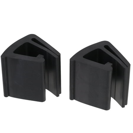 

NICEXMAS 1 Pair Golfs Cart Windshield Clamps Replacement Retaining Clips (Black)