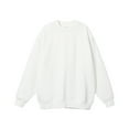 thumbnail image 4 of TSADFHJI Sweat à Capuche Homme Décontracté Uni Manches Longues Col Rond Mode Sweat-Shirt Sans Capuche TTTG Blanc, 4 of 4