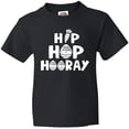 thumbnail image 3 of Inktastic Easter Hip Hop Hooray with Eggs and Carrot Youth T-Shirt, 3 of 5