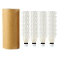 thumbnail image 1 of Feather Badminton Shuttlecocks Birdies High Speed Training Badminton Outdoor Balls Sports, 1 of 8