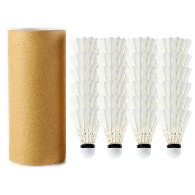 Feather Badminton Shuttlecocks Birdies High Speed Training Badminton Outdoor Balls Sports