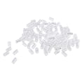 thumbnail image 1 of 100 piezas de joyería para el cabello Yuyangstore anillo círculos perlas extensiones de cabello plata Dread Lock Beads, 1 of 8