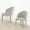 Champagne, variant on Set of 2 Fabric Side Chair, Mid-Century Modern Fabric Dining Chairs with Metal Frame (Champagne)