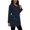 Navy, variant on Rain Jacket Women Waterproof Hiking Long Raincoat with Hood and Pockets Outdoor Lightweight Windbreaker Trench Coats
