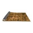 thumbnail image 2 of Ahgly Company Indoor Round Oriental Orange Industrial Area Rugs, 5' Round, 2 of 4