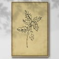 thumbnail image 2 of Holly Branch I - Framed Gallery Wrapped Holiday Canvas - 27 x 41 - Natural Wood Frame, 2 of 8