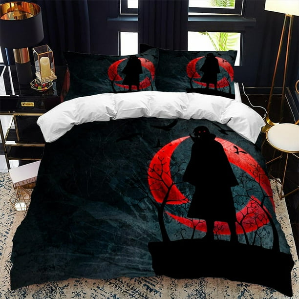 3 PIECE Anime Naruto Bedding Bed Set Twin Full Queen King Size 1 Duvet