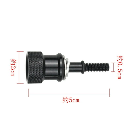 Motorcycle Rear Seat Bolt Screw: High Strength Motorcycle Rear Seat Bolts - Aluminum Alloy Quick Release Hardware For Installation Modifications