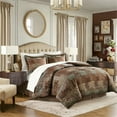 thumbnail image 4 of Croscill Classics Galleria 4 Piece Brown Comforter Set in Brown Queen, 4 of 13