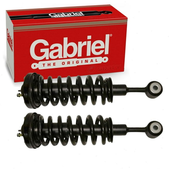 2 pc Gabriel G57015 ReadyMount Suspension Strut & Coil Springs for Assembly Shock Shocks Struts Fits select: 2003-2006 FORD EXPEDITION, 2003-2006 LINCOLN NAVIGATOR