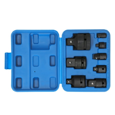 

price crash 8pcs Pneumatic Sleeve Adapter Head Socket Reducer Vehicle Repairing Tool with Toolbox