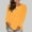 Orange, variant on Yanlir Loose Long Sleeve T-Shirt Women's Fashion Solid Pullover Tops Casual Comfortable Everyday Wear Basic Tee(Hot Pink,)