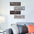 thumbnail image 3 of Letreros decorativos Joyhawk THIS IS US/TOGETHER/BLESS THIS HOME/FAMILY, 3 of 8
