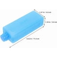 thumbnail image 6 of ABPETE Ice Packs for Cooler, 8 Pack Reusable Freezer Blocks Large Ice Blocks for Cooler Ice Cubes for Lunch Boxes Portable Lunch Ice Packs for Air Conditioner, 6 of 9